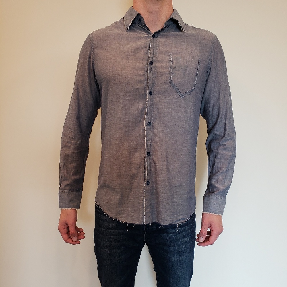 Howe Raw Edge Chambray Shirt